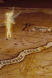 1953 Peter Pan Tinkerbell On The Map Tinkerbell And Friends Peter Pan Disney Disney Fairies