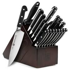 Zwilling J A Henckels Pro Knife Block Set 20 Piece Cutlery And More Kitchen Knives Knife Block Set Knife Block