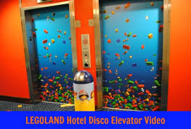 The legoland hotel is located foot steps away from the legoland california theme park. Legoland Hotel Disco Elevator Nightly Live Entertainment Videos Travelmamas Com