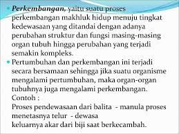 Pertumbuhan Dan Perkembangan Ppt Download