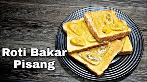 Alat panggang/pelat roti bakar 35x35. Roti Bakar Pisang Mudah 5 Bahan Youtube
