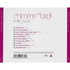 Chimène badi — entre nous. Entre Nous De Chimene Badi Cd Chez Yvandimarco Ref 117999592
