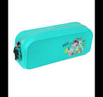 STITCH Astuccio in Silicone Portapenne Colore Verde