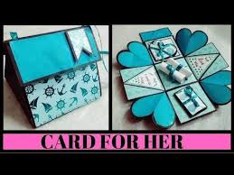 Instructions for making a 3d explosion box card: Handmade Explosion Box For Birthday Diy Explosion Box For Mother How To Make Explosion Box Y Birthday Explosion Box Diy Birthday Explosion Box Explosion Box