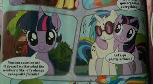 Equestria Daily - MLP Stuff!: Official DJ Pon-3 Magazine Comic Appears -  Ridiculous as Always!