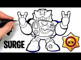 Surge attacks foes with energy drink blasts that split in 2 on contact. Wie Zeichnet Man Surge Brawl Stars Youtube
