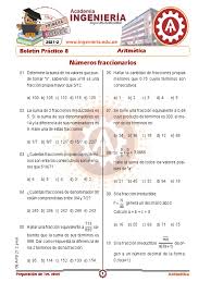 Aritmética Práctica 1°selección Semana-08
