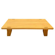 The right coffee table can help improve both the style and functionality of your living space. Philippe Hurel Large Low Solid White Oak Coffee Table France For Sale At 1stdibs