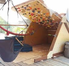 Wall At 65 Degrees Steeeeeep Home Climbing Wall Diy Climbing Wall Bouldering Wall