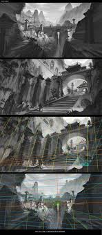 1 gliulian第二期场景原画网络 即墨倾君采集到cg上色 469图 花瓣插画 environment painting landscape drawings environmental art