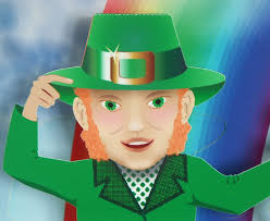 Pop up Leprechaun Pot of Gold and Rainbow Card