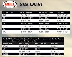 Motorcycle Helmet Size Chart Bell Disrespect1st Com