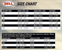 motorcycle helmet size chart bell disrespect1st com