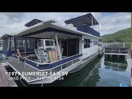 Steel houseboats dale hollow for sale / home dale hollow boat sales : Houseboat For Sale 1979 Sumerset 14 X 59 Aluminum Youtube