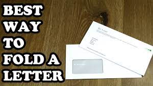 It's not my birthday, and this doesn't feel like a birthday card. How To Fold A Letter Into A Window Envelope A4 Letter For A Windowed Dl Envelope Youtube