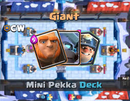 Giant Mini Pekka Deck | Clash Royale Guides