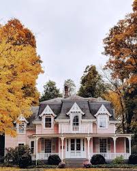 Andantegrazioso Summit New Jersey Angrybaker Fairytale House Victorian Homes Pink Houses