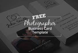 Once you've personalized your business cards, simply place your order and we'll do the business card printing for you. Freebie Minimal Photographer Business Card Psd Template Freebies Graphic Design Junction