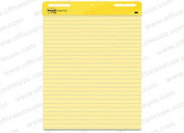 3m Post It Self Stick Easel Pad 561 25 X 30 Inches Line Ruled 30