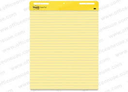 3m post it self stick easel pad 561 25 x 30 inches line ruled 30