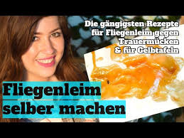 Fliegenleim Fur Gelbtafeln Und Gegen Trauermucken Selber Herstellen Alle Rezepte Im Test Youtube