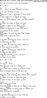 Love Song Lyrics For Waiting For A Girl Like You Foreigner With Chords For Ukulele Guitar Banjo Et Lyrics And Chords Love Songs Lyrics Song Lyrics And Chords