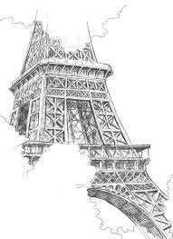 Pin By Dennis On Fofo Eiffel Tower Drawing Landscape Drawings Drawings