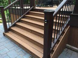 Trex Decking Stair Stringer Spacing Decks Ideas In Proportions 1900 X 1425 Trex Stairs Trex Deck Trex Deck Stairs