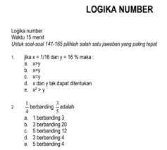 Contoh Soal Tes Skolastik 2018 Jawabanku Id