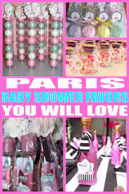 Paris Baby Shower Favors