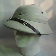 Safari Pith Gray Helmet Jungle Hunting Explorer Hat Cap Fancy Dress Film Props Fancy Dress Costumes Films Film Fancy Dress Pith Helmet