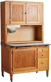 rejuvenation oak hoosier cabinet w