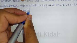 Hence, we say in english i feel well; Menulis Surah Al Asr Tutorial Kaligrafi Khat Riqah By Kaligrafi Kidal