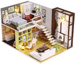 Metal home kits are a great option for those looking to build affordable and sustainable homes. Diy Miniature Dollhouse Diy Apartment Model Doll House Furniture Accessories Miniature Building Craft Kits Creative Gift For Girls For Children Color Multi Colored Size 2719 616 5cm