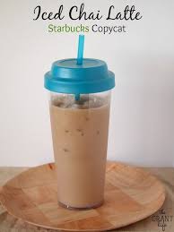 Don't like when coffee is getting watered down because of ice cubes? Iced Chai Latte Starbucks Copycat Mom Makes Dinner