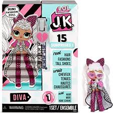 Las chicas van a salir a dar una vuelta de discotecas y tendremos que ayudarlas a prepararse para lucir espectaculares. Amazon Com Lol Surprise Jk Mini Muneca De Moda Diva Con 15 Sorpresas Incluyendo Trajes De Muneca De Vestir Accesorios Exclusivos Para Munecas Regalos Para Ninas Y Juguetes Mixtos Para Ninos De 4
