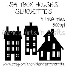 Black And White House Clipart Png Saltbox Houses Silhouettes Silhouettes Silhouette Clipart Etsy House Silhouette Saltbox Houses House Clipart