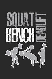Squat Bench Deadlift Fitnessstudio Sportler Notizbuch Liniert Din A5 120 Seiten Fur Notizen Zeichnungen Formeln Organizer Schreibheft Planer Tagebuch Notizbucher Bodybuilding 9781086923100 Amazon Com Books