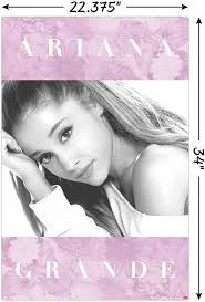 Because twitter insists she's black and needs to accept her true identity. Amazon Com Trends International Ariana Grande Floral Wall Poster 22 375 X 34 Unframed Version Home Kitchen