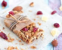 Recette De Barres De Granola Legeres Aux Cranberries Et Fruits Secs Recette Moins De 100 Calories Recette Collations