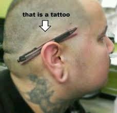 The majority felt comfortable with tattoos, so long as the tattoo had personal meaning or was a means of expression. 7 Stupid Tattoos Ideas Tattoos Tattoo Fails Funny Tattoos