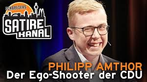 Das wurde auch philipp amthor im vergangenen jahr vorgeworfen. Philipp Amthor Der Ego Shooter Der Cdu Florian Schroeder Schroeders Satirekanal Youtube