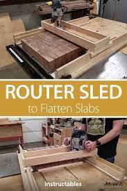 In the past i was doing all of the leveling of the slabs with hand planes which was a lot of heavy work sometimes taking days to do just one slab, now the process is able to be reduced to no. How To Make A Router Sled To Flatten Slabs Router Sled Router Woodworking Easy Woodworking Projects