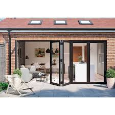 Patio doors are unique because they need to both insulate your interior and offer a broad opening for exterior living space. China Low E Exterior Bi Fold Tinted Glass Windows And Doors Double Glass Patio Doors Prices Sliding Aluminum Folding Doors China Balcony Folding Doors Exterior Folding Doors