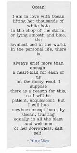 She Is Definitely The Most Anazing Mary Oliver Poems Mary Oliver Ocean Poem