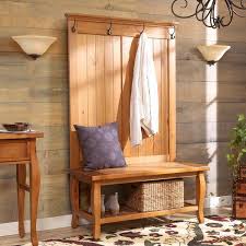 Finleyville Solid Wood Hall Tree With Bench Hall Tree Furniture Hall Tree With Storage
