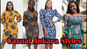 Casual And Simple Ankara Short Gown Outfits Styles For Casual Outing Fashion Short Gowns Dress Stores Online
