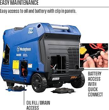 Westinghouse iGen4500 Super Quiet Portable Inverter Generator
