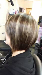 Concave Bob With Foils And Colour Hair Highlights And Lowlights Gray Hair Highlights Light Hair Color