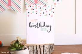 Ever since i got my cricut, i haven't had to buy a card. 12 Free Printable Birthday Cards For Everyone